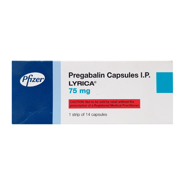 Generic Lyrica 75mg (Pregabalin)