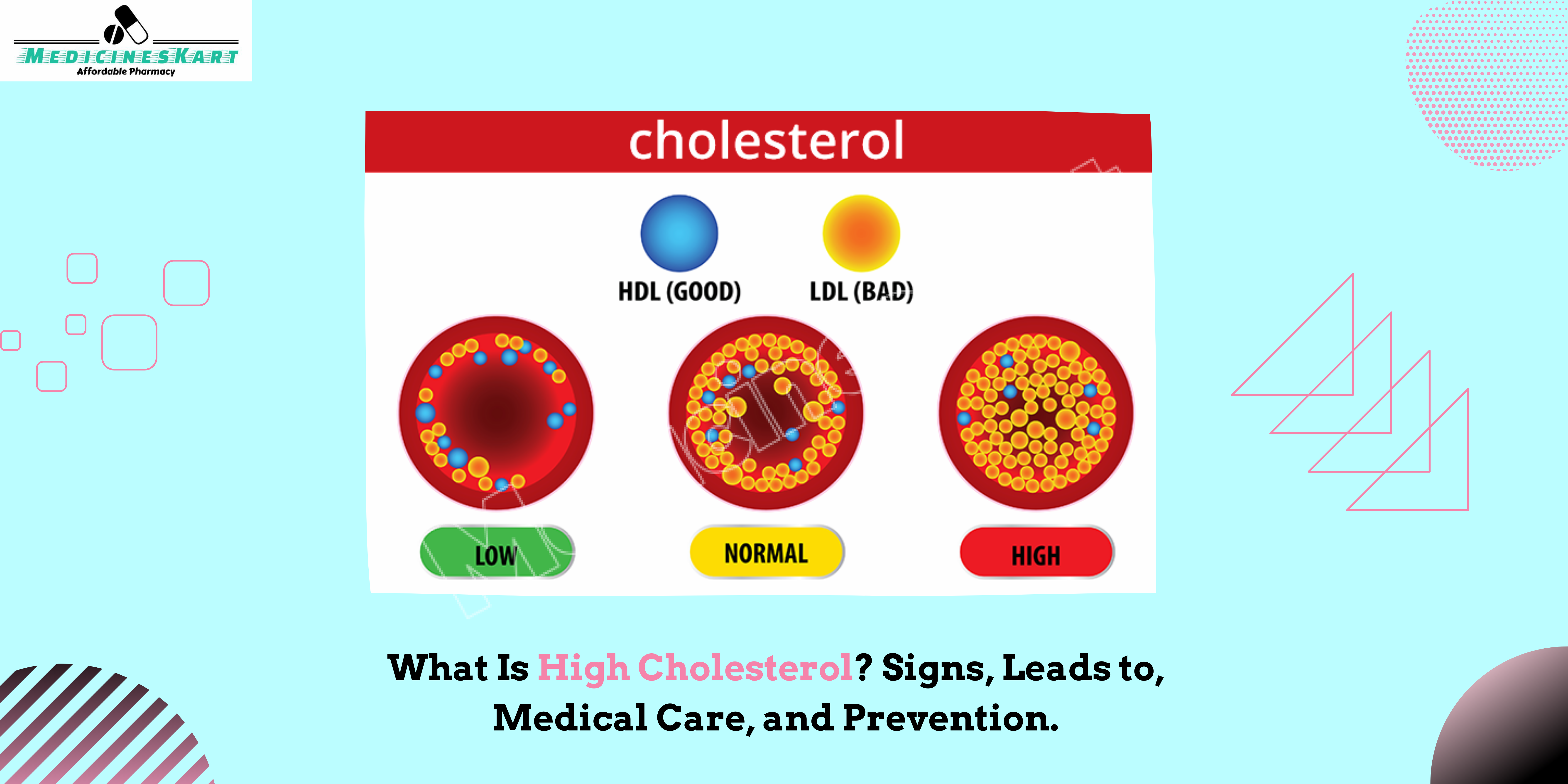 What Is High Cholesterol? Signs, Leads to, Medical Care, and Prevention.